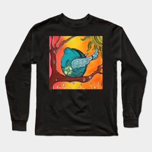 Garden Bird Long Sleeve T-Shirt